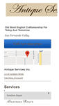 Mobile Screenshot of furniturerestorationvannuys.com
